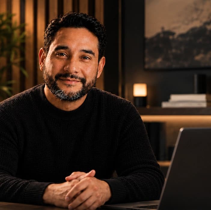 Lucas Albornoz, facilitador del workshop